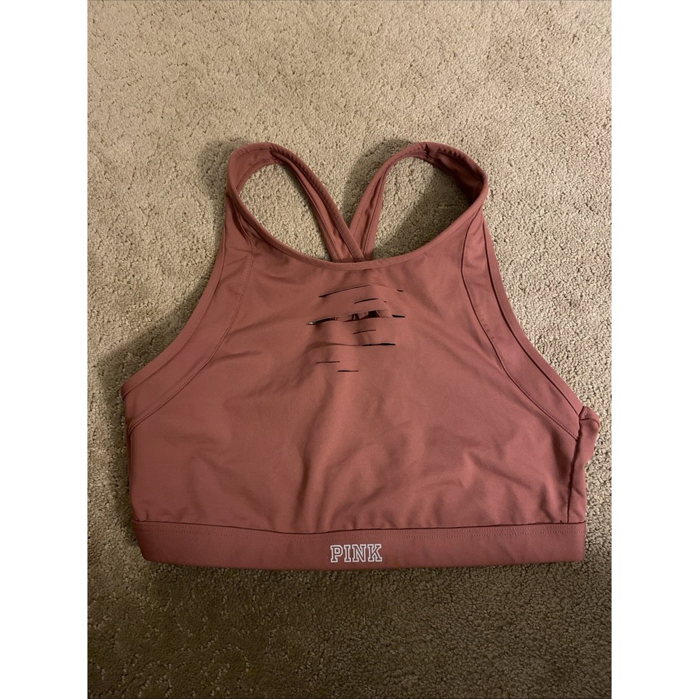 PINK VICTORIA'S SECRET ULTIMATE‎ UNLINED SPORTS BRA SIZE M